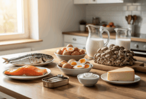 Les sources alimentaires de vitamine D