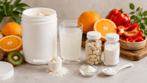 Association collagène + vitamine C
