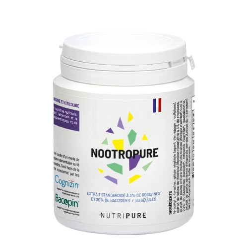 Nootropure Nutripure complément mémoire concentration